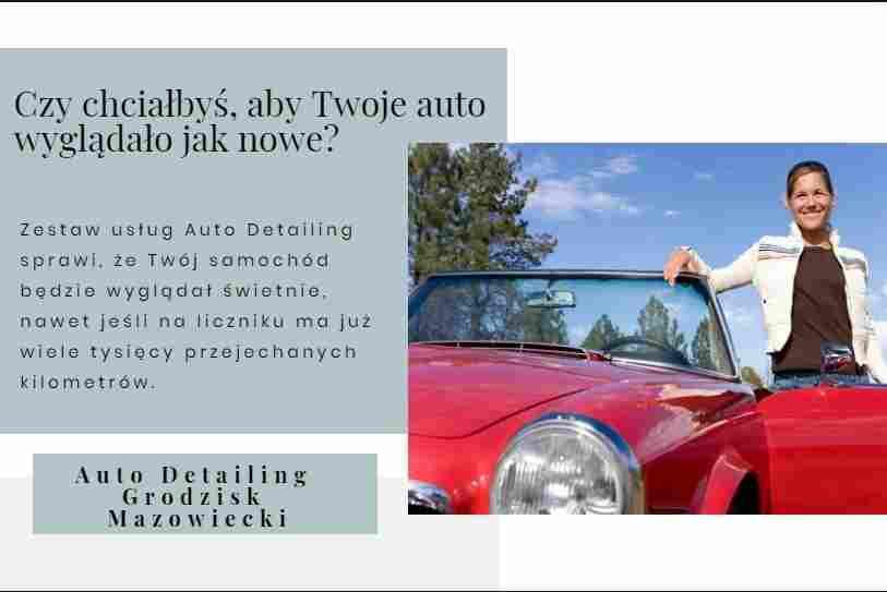 hand car wash Chrzanów Maly